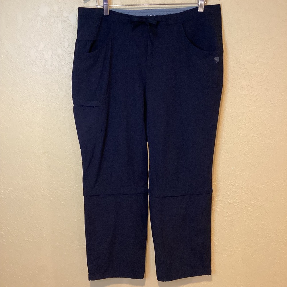 Mountain Hardwear Black Women's Hiking Trail Cargo Outdoor Pants, Size 14‎